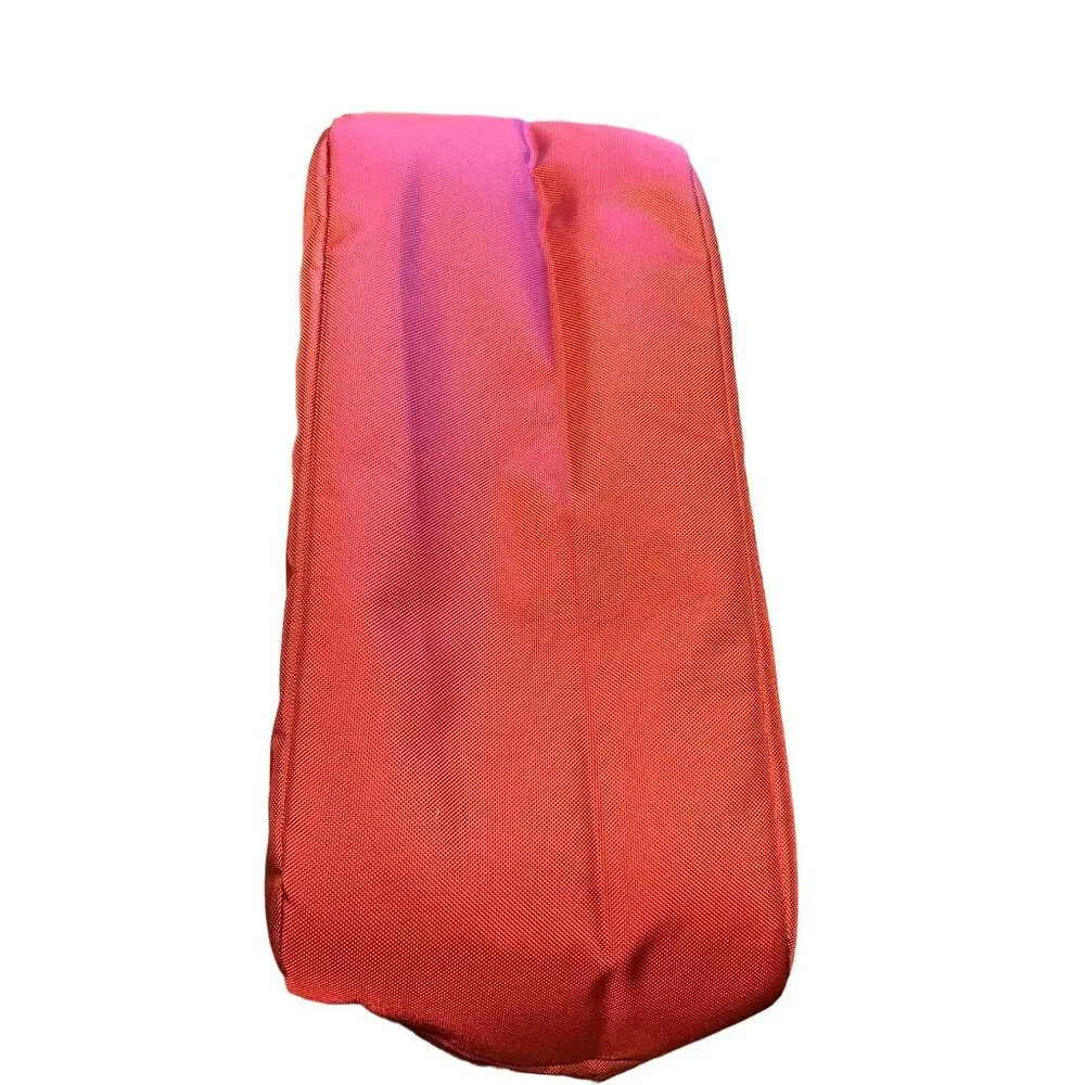 L.L.Bean Maroon‎ Nylon Zip Tote Computer Bag With Multiple Pockets